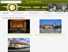 Tablet Screenshot of nessetalreisen.de
